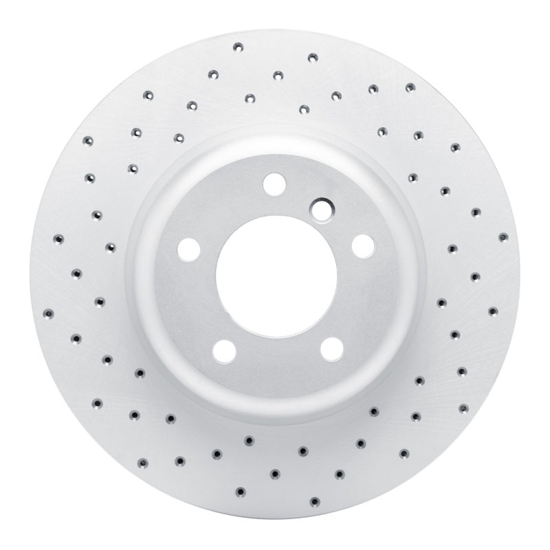 DFC 06-13 BMW 135Is Front Left Drilled Geoperformance Rotor