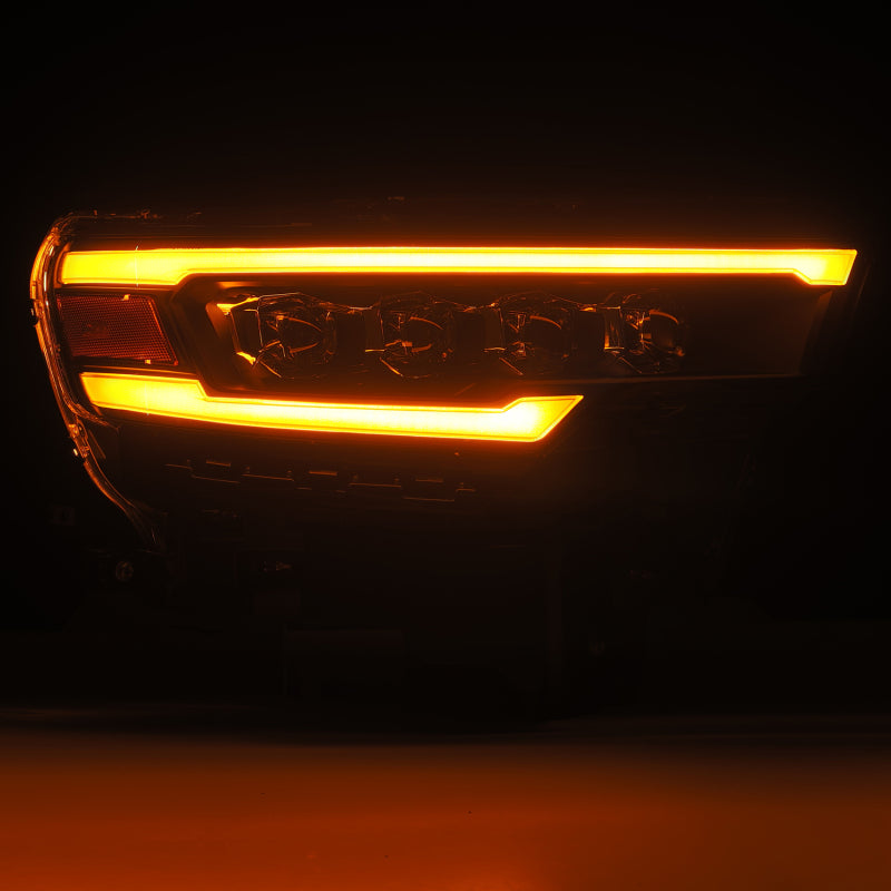 AlphaRex 25-26 Dodge Ram 1500 NOVA LED Proj Headlights- Black w/Activ Lit/ Seq Signal/Switchbk DRL