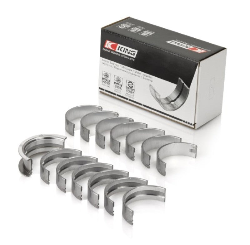 King Engine Bearings BMW N55B30A/N53B30A/N52B30A Main Bearing Set - Size +0.75mm
