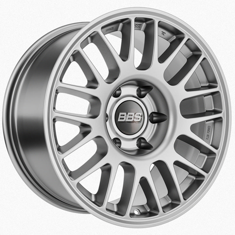 BBS TS-M 17x9in - 6x139.7 - 106.1 CB - ET0 - Satin Silver Wheel