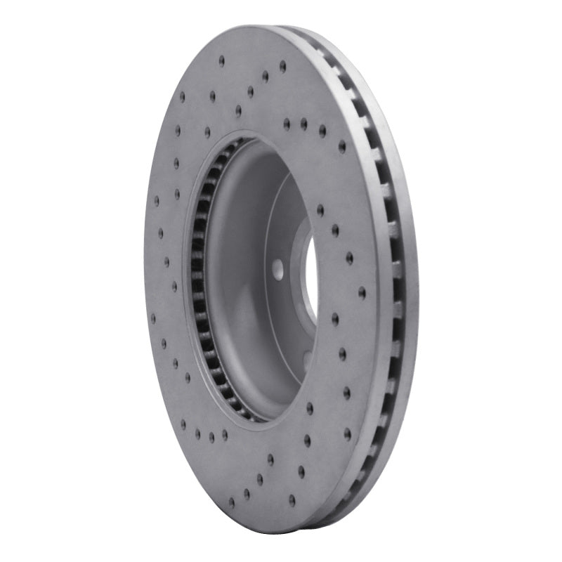 DFC 13-25 Cadillac Ats Front Right Drilled Geoperformance Rotor