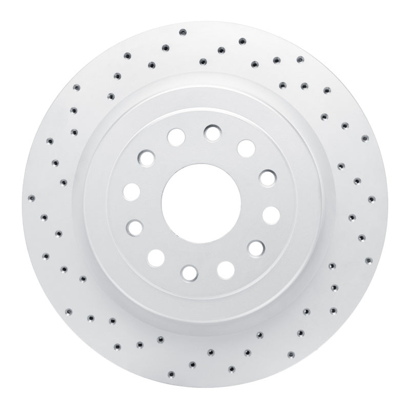 DFC 19-25 Ram 1500 Rear Left Drilled Geoperformance Rotor