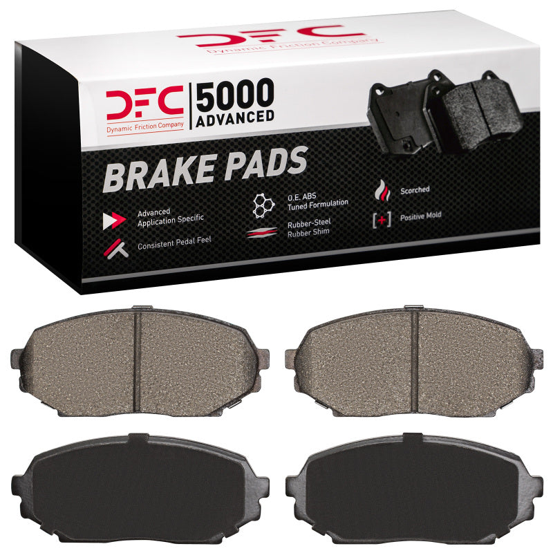 DFC 90-93 Mazda Miata Front 5000 Advanced Semi Metallic Brake Pads