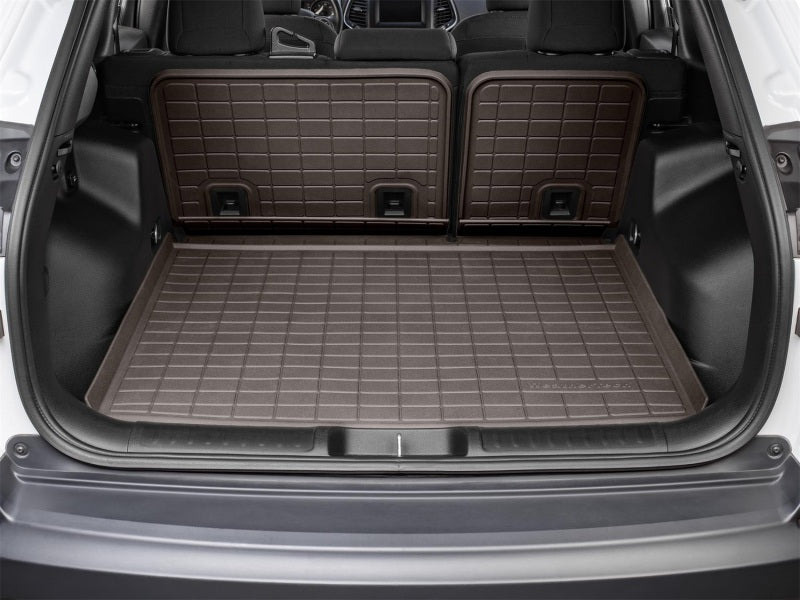WeatherTech 19-22 Jeep Cherokee KL (w/Cargo Floor in Highest Pos) Seatback Cargo Liner HP - Cocoa