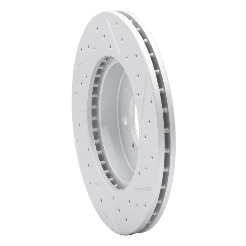 R1 04-17 Chevrolet Aveo (USA/Canada) Front Left Drilled & Slotted Geo-Carbon Rotor
