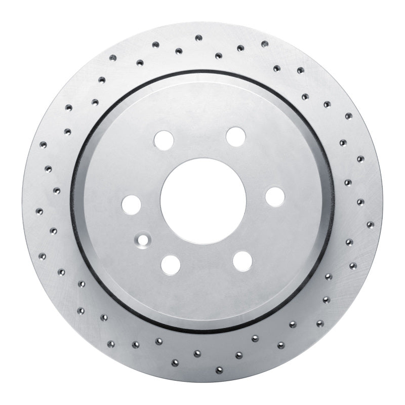 DFC 15-20 Chevrolet Colorado Rear Left Drilled Geoperformance Rotor