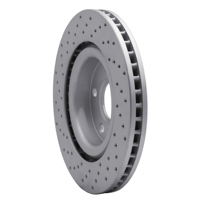 DFC 08-09 Pontiac G8 Front Right Drilled Geoperformance Rotor