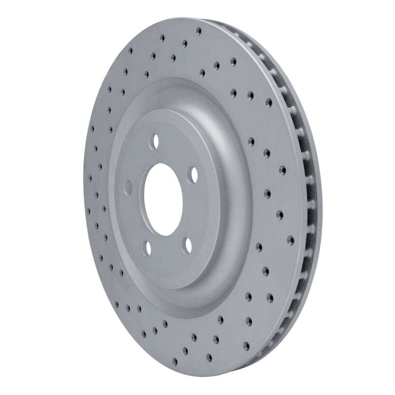 DFC 20-26 Ford Police Interceptor Utility Rear Left Drilled Geoperformance Rotor