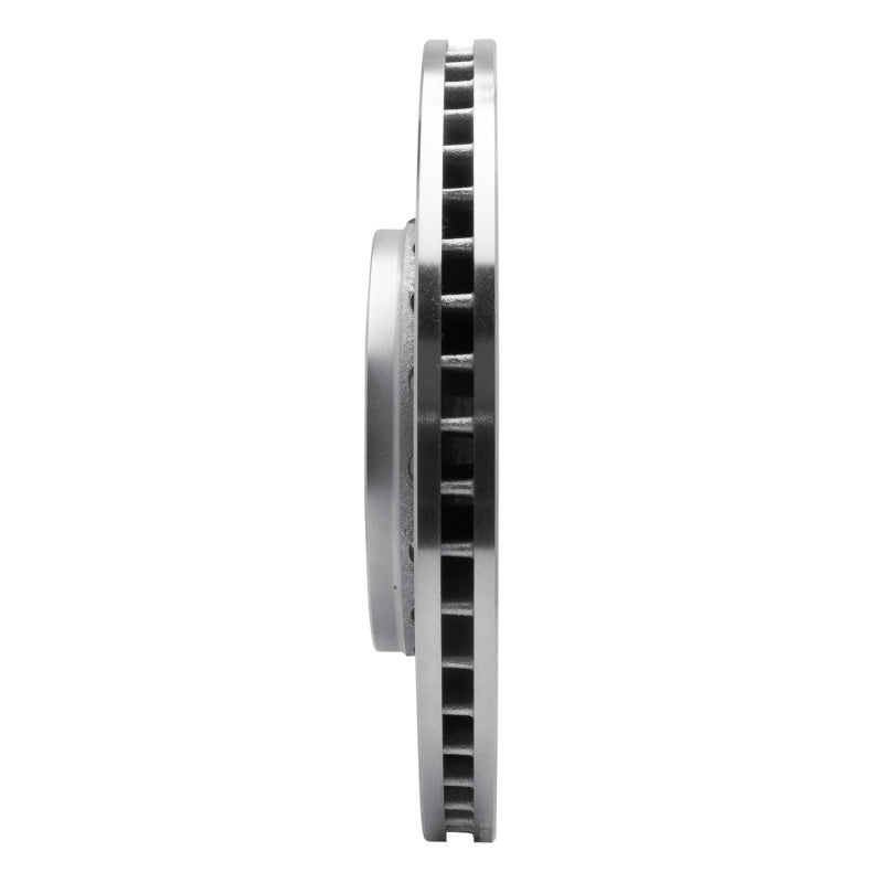 R1 14-23 Dodge Charger Front Left Drilled & Slotted Silver Brake Rotor