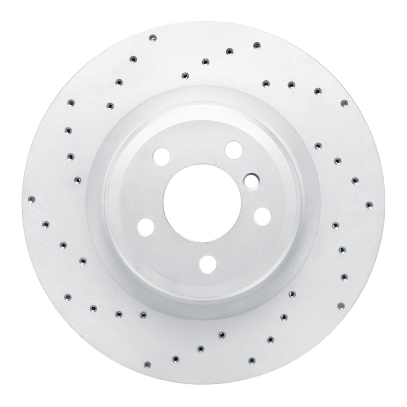 DFC 09-19 BMW 750Li Xdrive Rear Left Drilled Geoperformance Rotor