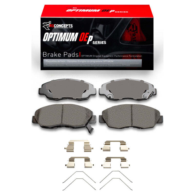 R1 1996-2015 Acura EL Front R1 Optimum OE Pads & Hardware Kit