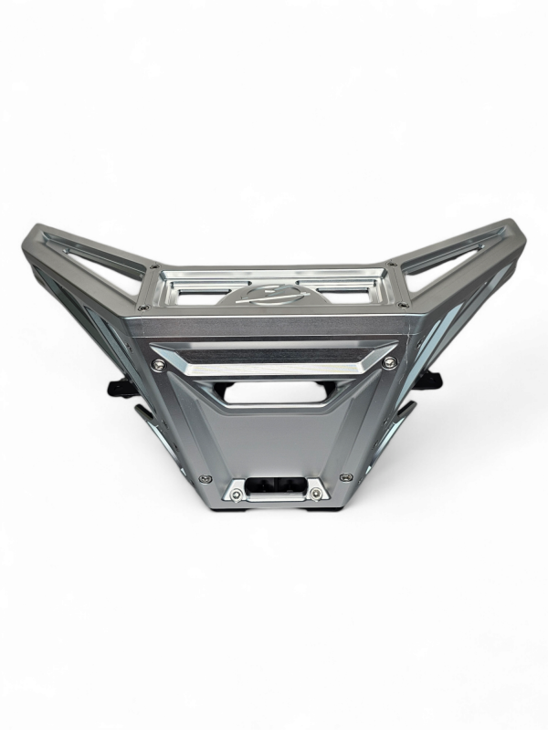 Elektric Offroad 2017+ Can Am X3 Maverick Billet Front Winch Bumper Anodized Clear