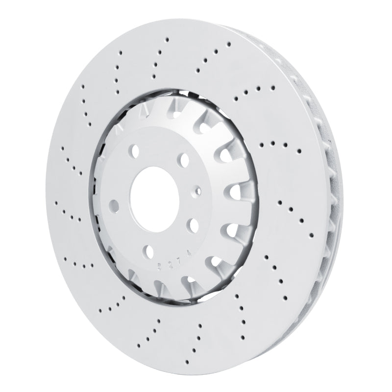 R1 18-25 Audi RS5 Front Drilled Carbon Alloy GeoMET Rotor
