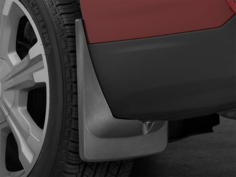 WeatherTech 10-17 GMC Terrain No Drill Mudflaps - Black