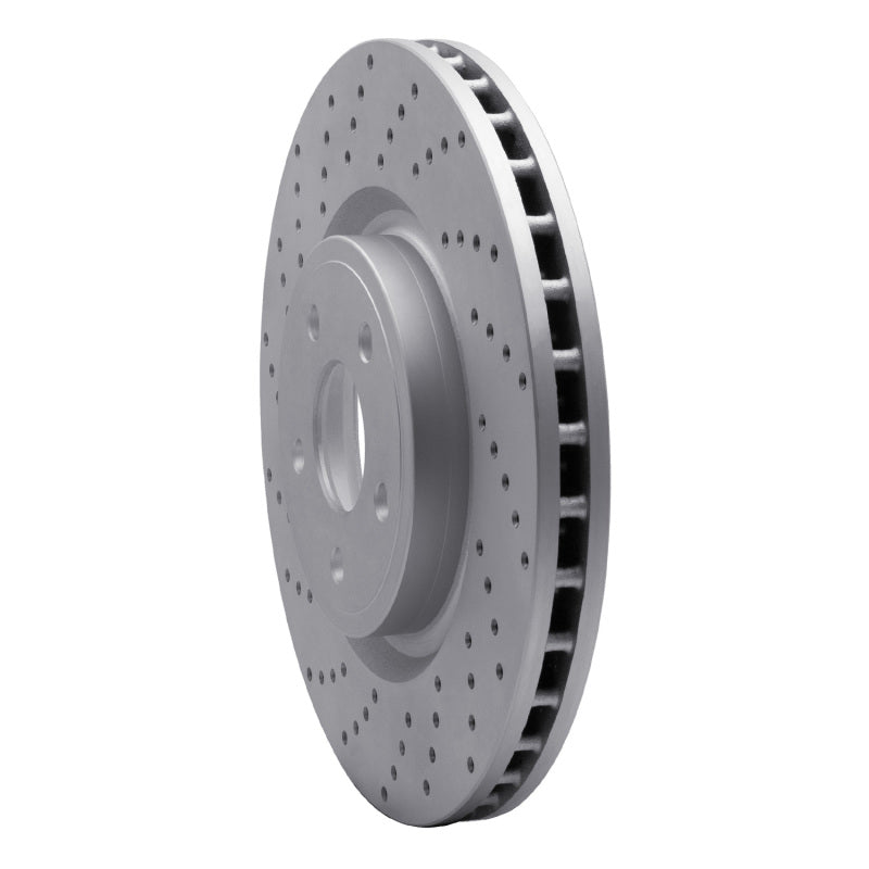 DFC 12-25 Dodge Durango Front Left Drilled Geoperformance Rotor