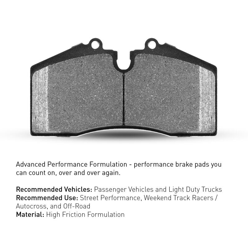 R1 24-25 Toyota GR86 Rear R1 Performance Sport Pads