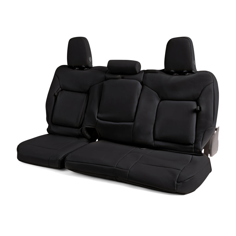 Covercraft 19-24 Dodge Ram 1500 Leatherette PrecisionFit Custom Second Row Seat Covers - Black