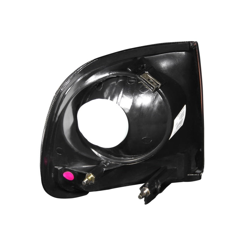 ANZO Corner Lights 1997-2003 Ford F-150 Harley-Davidson Style Corner Lights Chrome w/ Amber Rflct