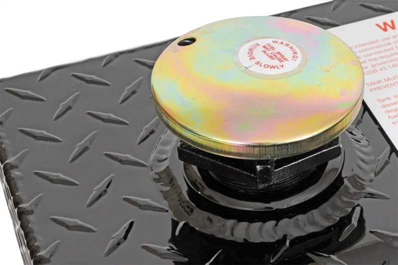 Dee Zee Universal Tanks - L-Shape Black Tread Aluminum (92 Gal)