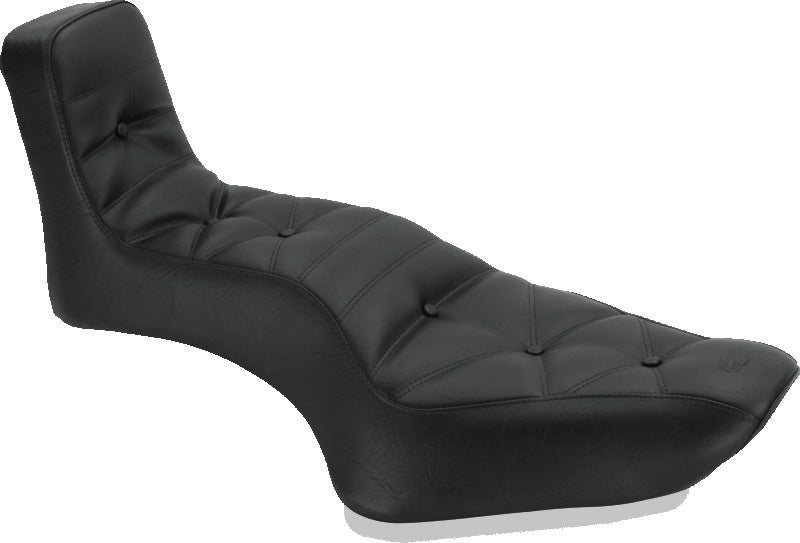 Mustang 23-24 HD CVO Road Glide(ST), 2024 Rd Glide and Street Glide Deluxe Pass Arm Backrest - Black