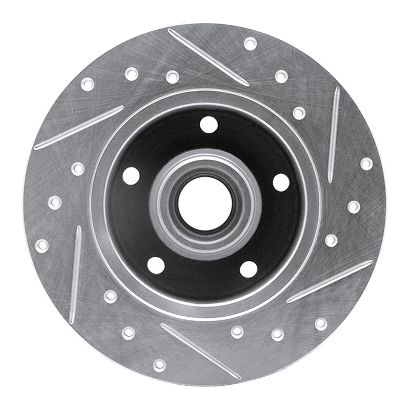DFC 96-08 Audi A4 (Mexico) Rear Left Drilled & Slotted Silver Brake Rotor