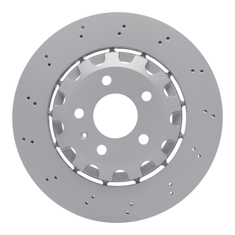 R1 18-25 Audi RS5 Sportback Rear Drilled Carbon Alloy GeoMET Rotor