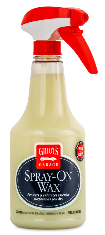 Griots Garage Spray-On Wax - 22oz