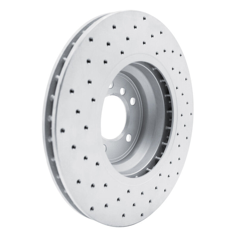 DFC 07-15 BMW 335I Front Right Drilled Geoperformance Rotor
