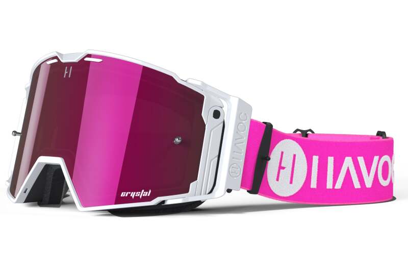 Havoc Racing Helios Off-Road Goggle Flamingo