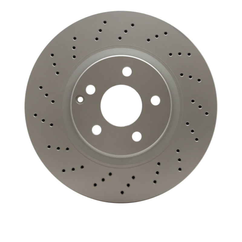 R1 00-03 Mercedes-Benz S430 Front Drilled GeoSPEC Coated Rotor