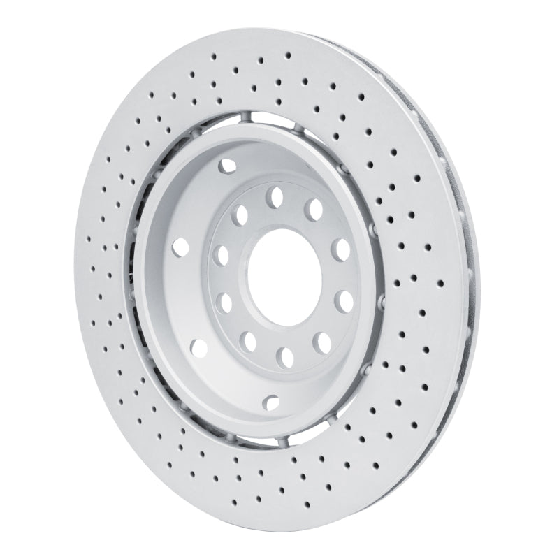 DFC 03-04 Audi RS6 Left Rear Drilled Hi-Carbon Alloy Geomet Coated Rotor
