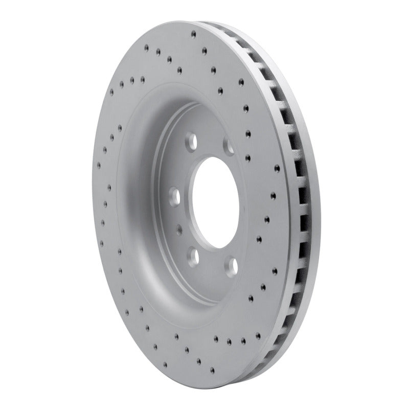 DFC 07-21 Ford F-150 Rwd Front Left Drilled Geoperformance Rotor