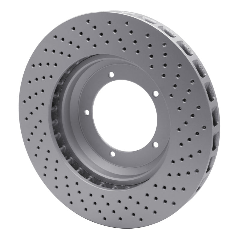 DFC 82-89 Porsche 911 Left Front Drilled GeoSPEC Coated Rotor