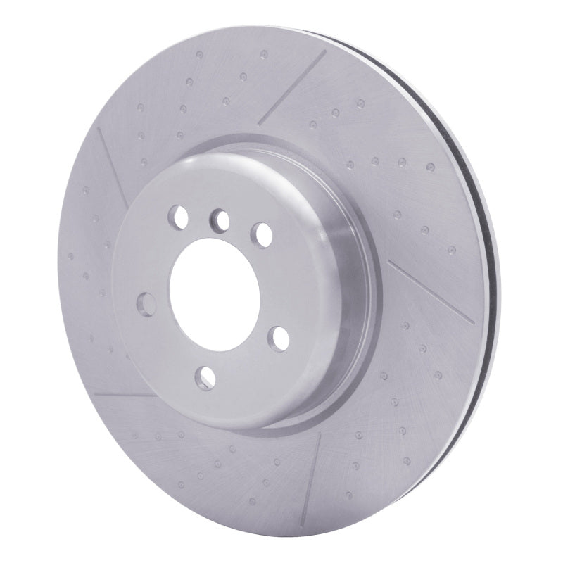 DFC 13-20 BMW 340i Front Brake Rotor - Dimpled and Slotted