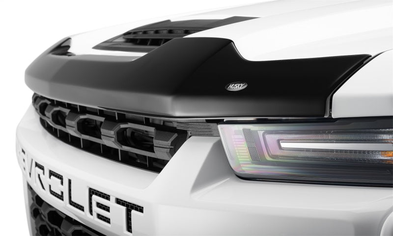 Husky Liners 19-24 GMC Siera 1500 Aeroskin Hood Protector - Smoke