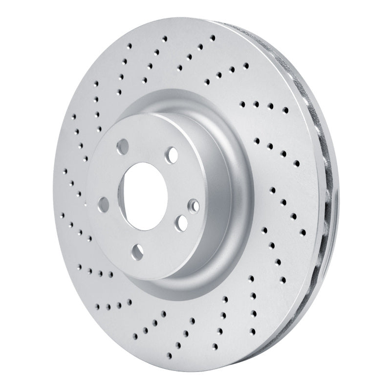 R1 03-06 Mercedes-Benz S55 AMG Front Drilled GeoSPEC Coated Rotor
