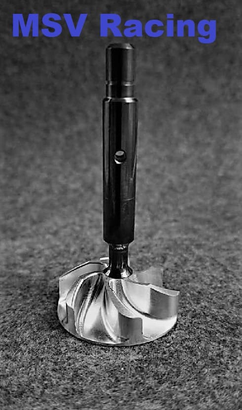 MSV Racing High Flow RZ350 Impeller/Shaft Kit image 5