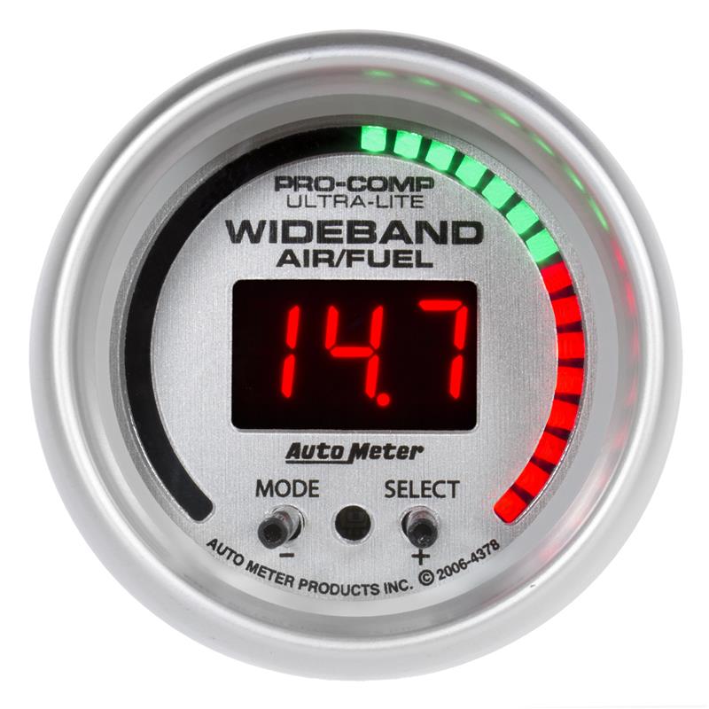 Autometer Ultra-Lite 52mm Wideband Air/Fuel Gauge