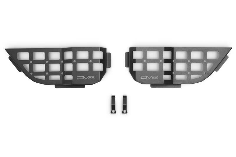 DV8 Offroad 18-20 Jeep Wrangler (JL)/Gladiator (JT) Rear Door Pocket Molle Panels