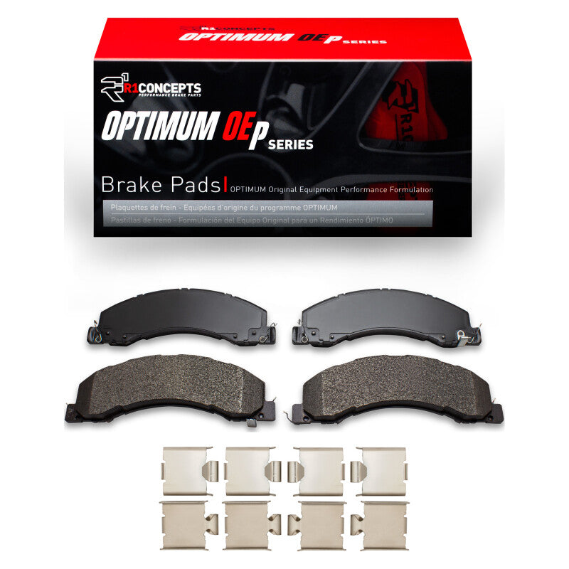 R1 2008-2025 Dodge Ram 4500 Front/Rear R1 Optimum OE Pads & Hardware Kit