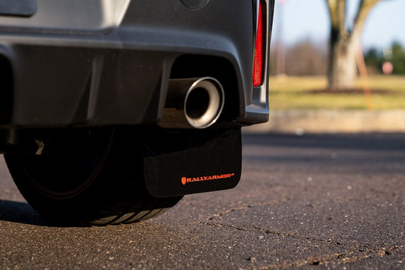 Rally Armor 23-26 Toyota GR Corolla Black UR Mud Flap w/Dark Grey Logo