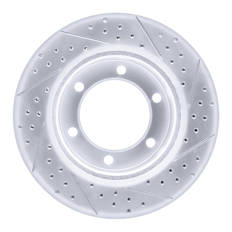 R1 95-04 Toyota 4Runner Front Left Drilled & Slotted Geo-Carbon Rotor