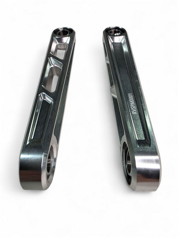 Elektric Offroad 2024+ Can Am Maverick R Front Sway Bar Links Anodized Clear