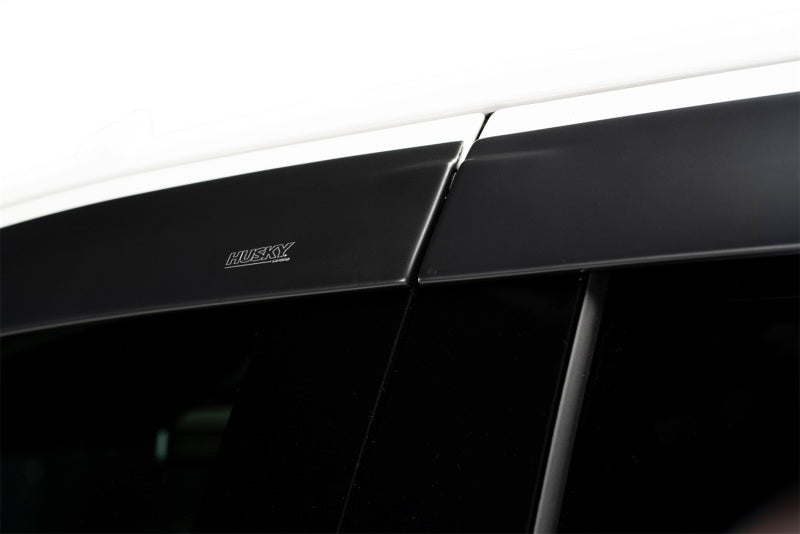 Husky Liners 14-18 Chevrolet Silverado 1500 DC Ventvisor Low Profile 4pc - Matte Black