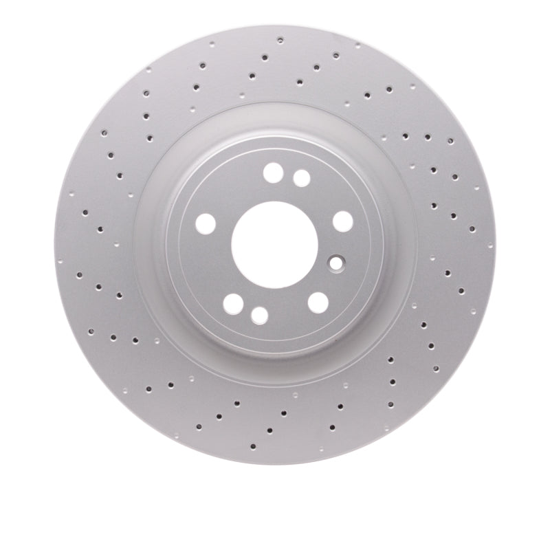 R1 12-19 Mercedes-Benz GLE300D Front Drilled Carbon Alloy GeoMET Rotor