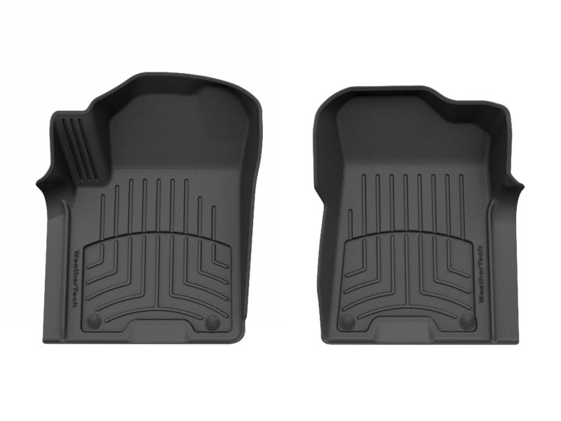 WeatherTech 19-24 Infiniti QX80 Front FloorLiner HP - Black