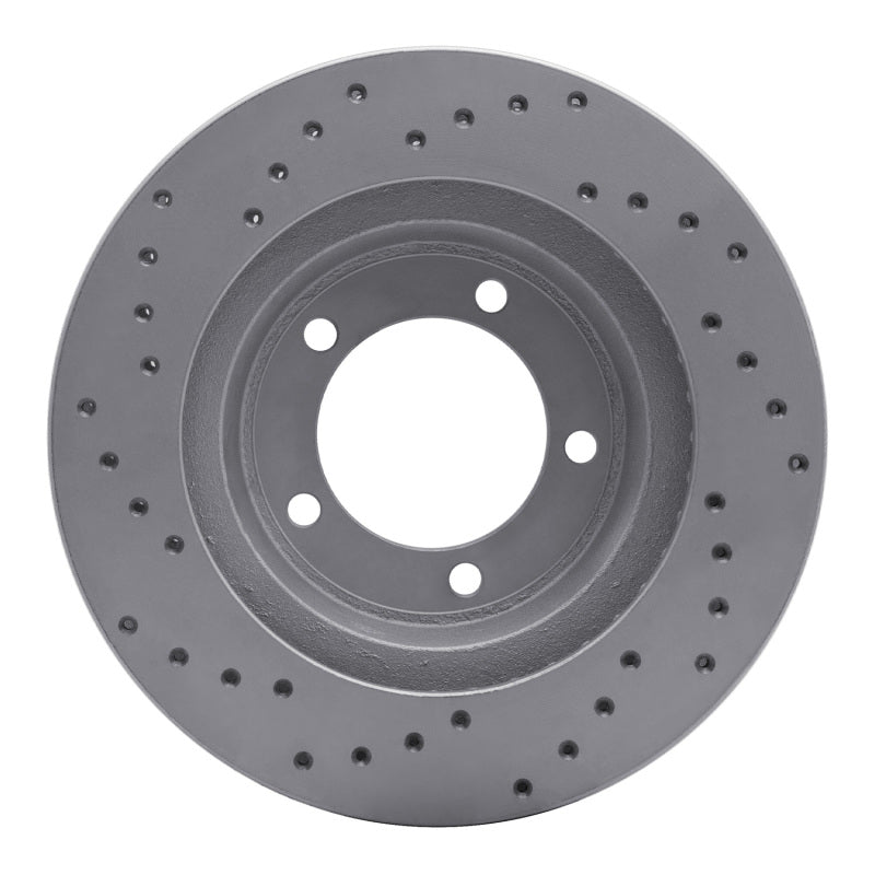 DFC 67-70 Chevrolet Bel Air Front Right Drilled Geoperformance Rotor