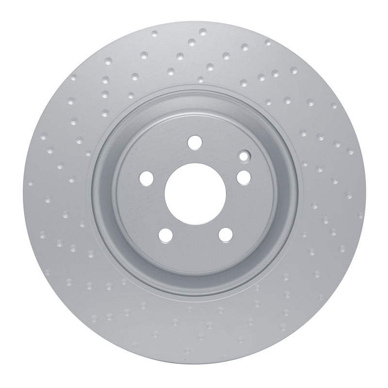 R1 07-14 Mercedes-Benz S63 AMG Front Carbon Alloy GeoMET Dimpled Rotor