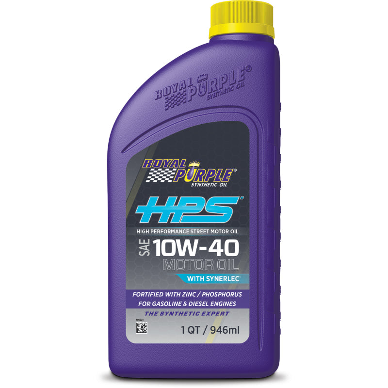 Royal Purple HPS Synthetic High Performance Street 10W40 Motor Oil - 1 Quart