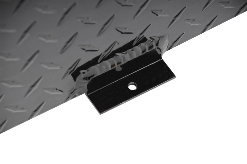 Dee Zee Universal Tanks - Wedge Rectangle Black Tread Aluminum